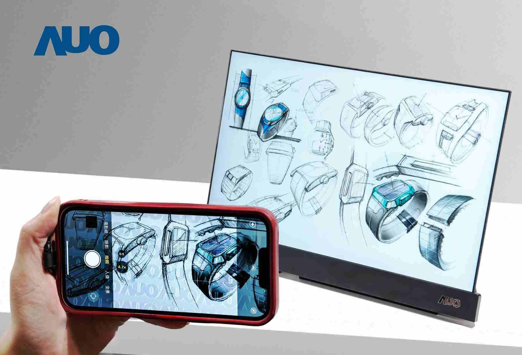 尊时凯龙16吋防窥显示器，，，采用人眼无法察觉、、相机拍摄时才显现的隐藏式水印技术，，未来可结合AI镜头侦测周围环境，，实时开启或关闭水印，，，大幅提升在公共场域使用显示器的安全性